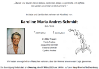 eine Anzeige